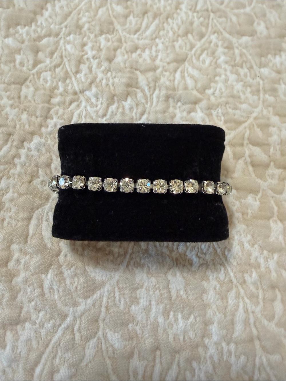 Classic Clear Crystal Tennis Bracelet - Women Jewelry